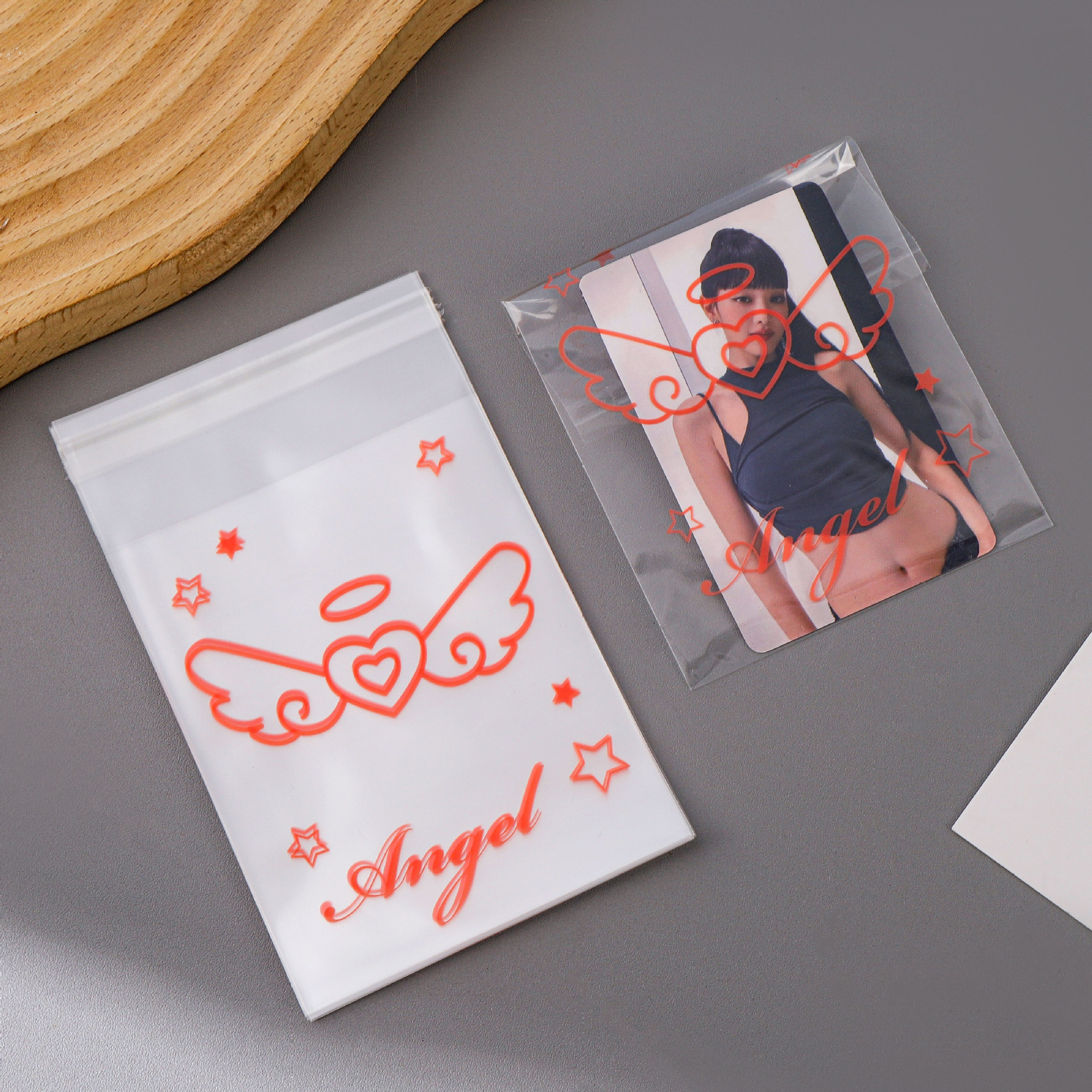 헤일로 리틀 엔젤 핑크 (50매 팩) 8*10+3