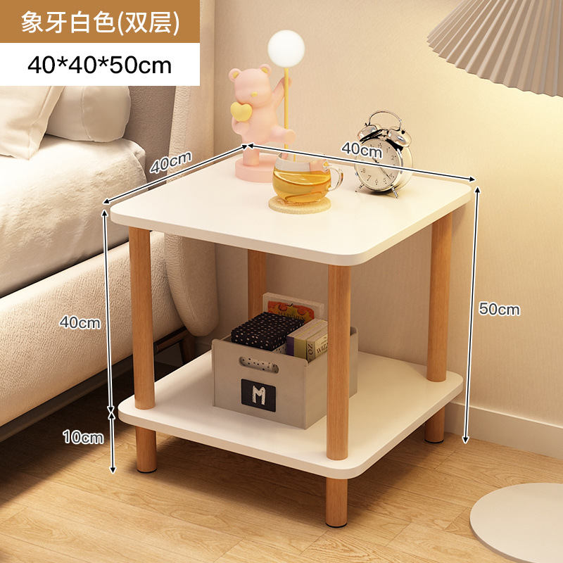 A타입 [아이보리화이트] 순수원목다리
