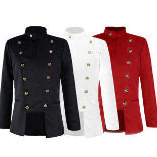 Cross-border European and American Men's Autumn Daily Stage Performance Dress Performance Men's Host MC Jacket Suit in stock