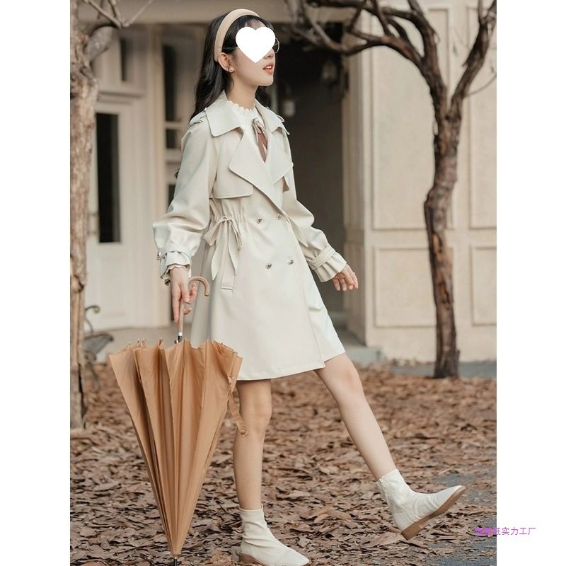 2025小个子法式气质通勤风衣外套女装2025新款秋季英伦风韩版宽松|undefined