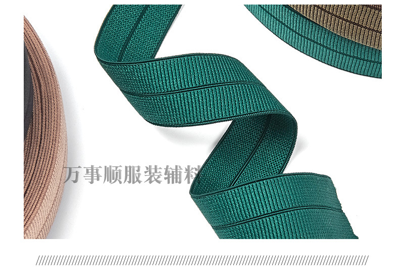 彩色包边带0.8cm-2.5cm斜纹螺纹双面毛弹力滚边条服装辅料批发-阿里巴巴