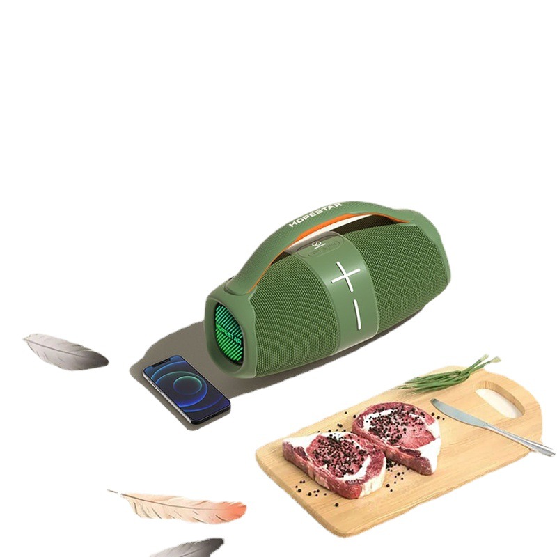 HOPESTAR H60 altavoz portátil Bluetooth subwoofer impermeable al aire libre pequeño Dios DE LA GUERRA tarjeta audio