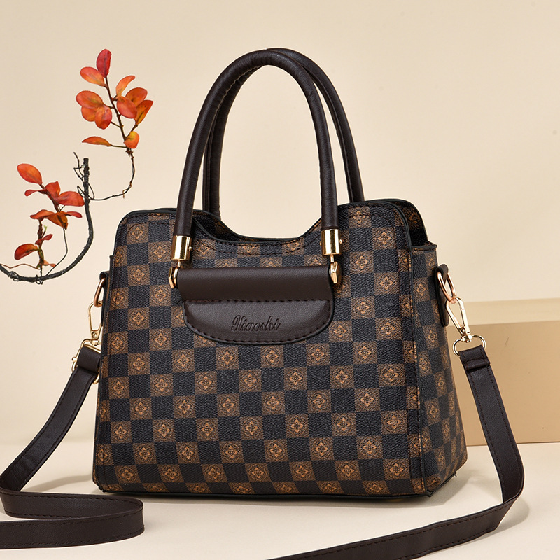 2024 fabricantes bolsos de mano de gran capacidad bolsos de mujer retro versátil bolsos de hombro texturas bolsos de tendencia