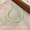 A green orchid bracelet