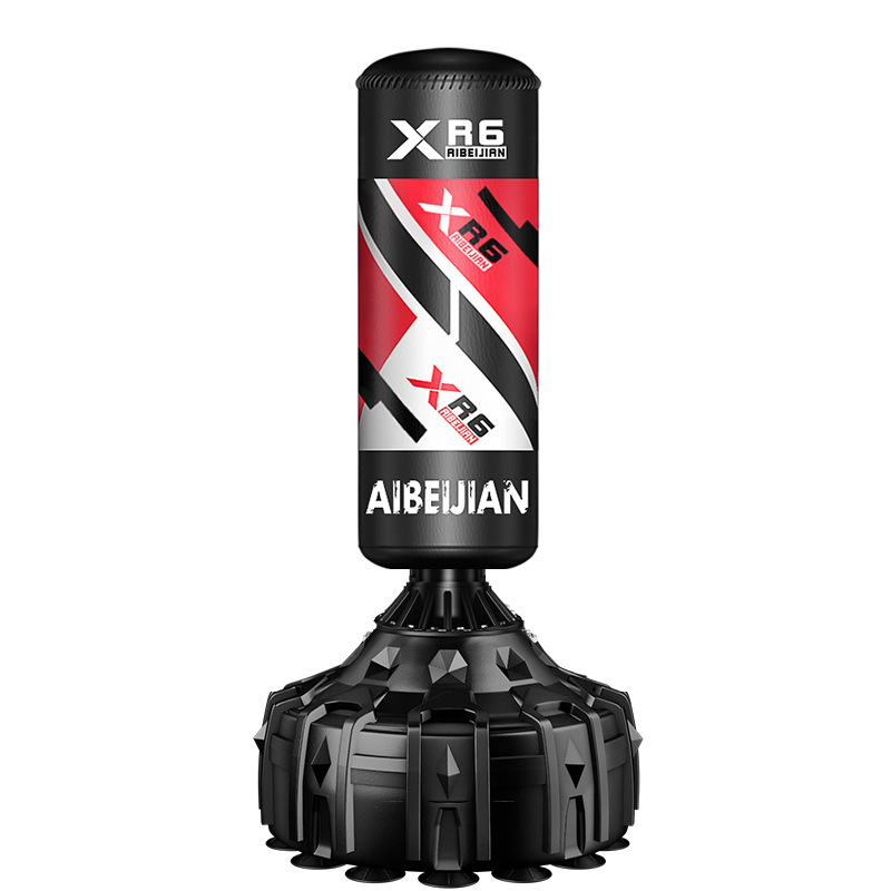 Columna de boxeo vertical personalizada de Wu Longgang, bolsa de arena de vaso doméstico, bolsa de arena de boxeo de Taekwondo Sanda