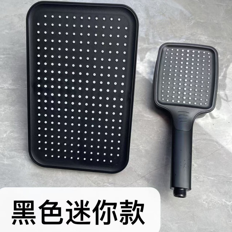 シャワー全銅製温水および冷水スイッチバルブ蛇口浴室シャワー隠し三速耐久性のある水出口電気メッキ四角形三速|undefined