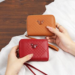 小銭入れの女性用ショートタイプ2025ミニ小銭入れ多卡位ファッション