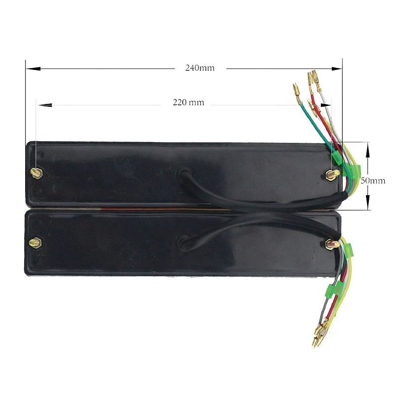 20LED RV trailer tail light assembly 24v atv yacht trailer accessories 12v bright waterproof tail light car light