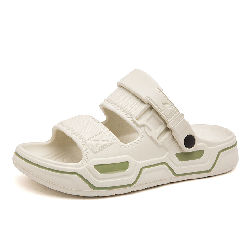 Zapatillas de verano al aire libre para hombres, zapatillas deportivas antideslizantes y resistentes al desgaste para conducir en playa.