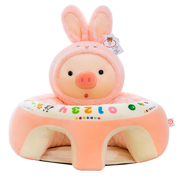 Summer silk cartoon plush sofa for baby