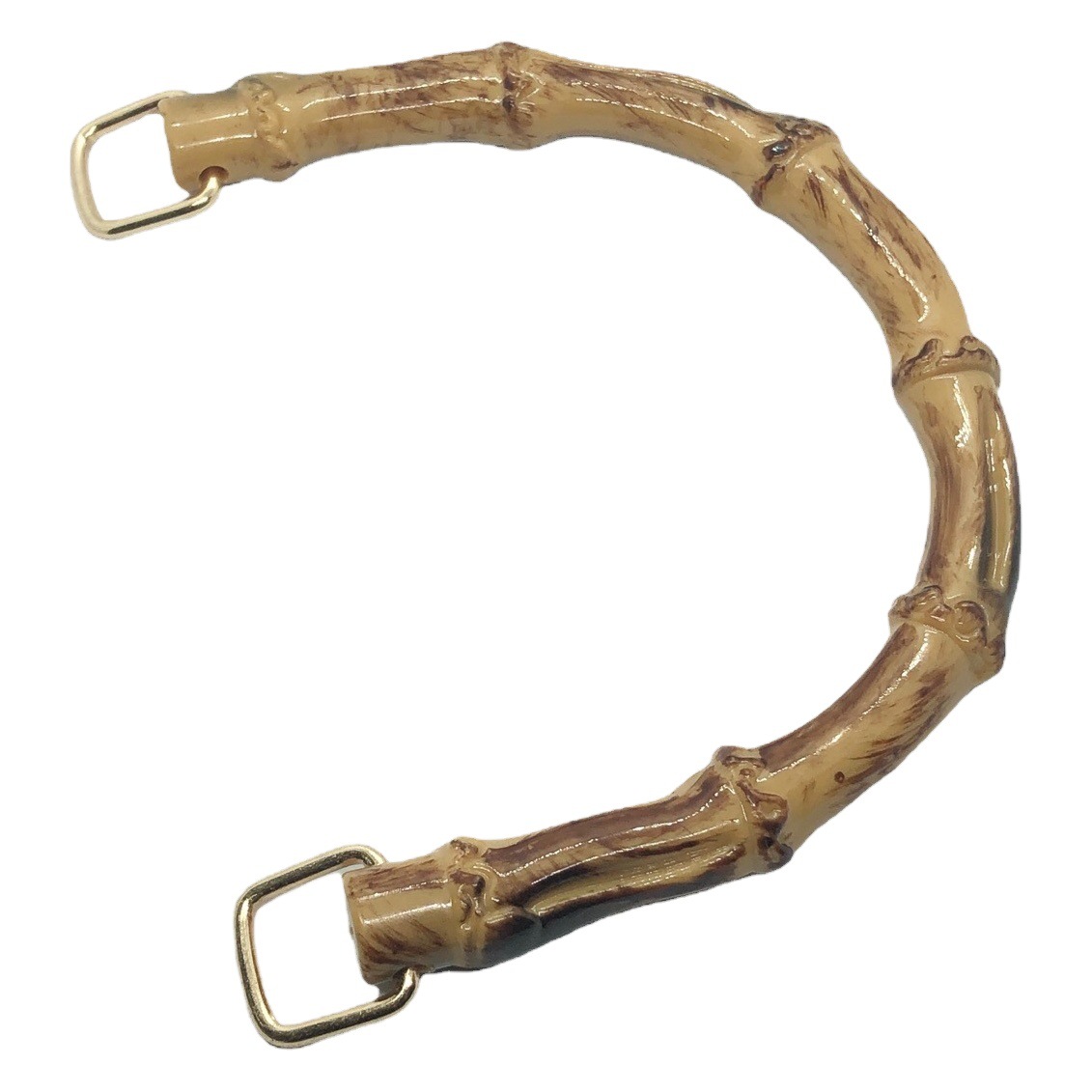 Bamboo Handle for Luggage Accessories, Plastic Handle for Gift Boxes, Carrying Ring, Bamboo Handle for Carrying