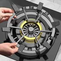Подставка для газовой плиты подходит для небольших кастрюль, вспомогательная опора для газовой плиты Vatti для молочного горшка, нескользящий кронштейн.