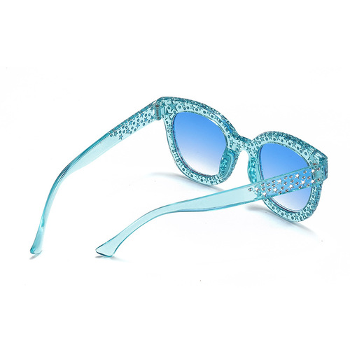 2024 New Children's Fashion Decorative Mirror Diamond Frame Personalized Cute PC Party Glasses YZ1816