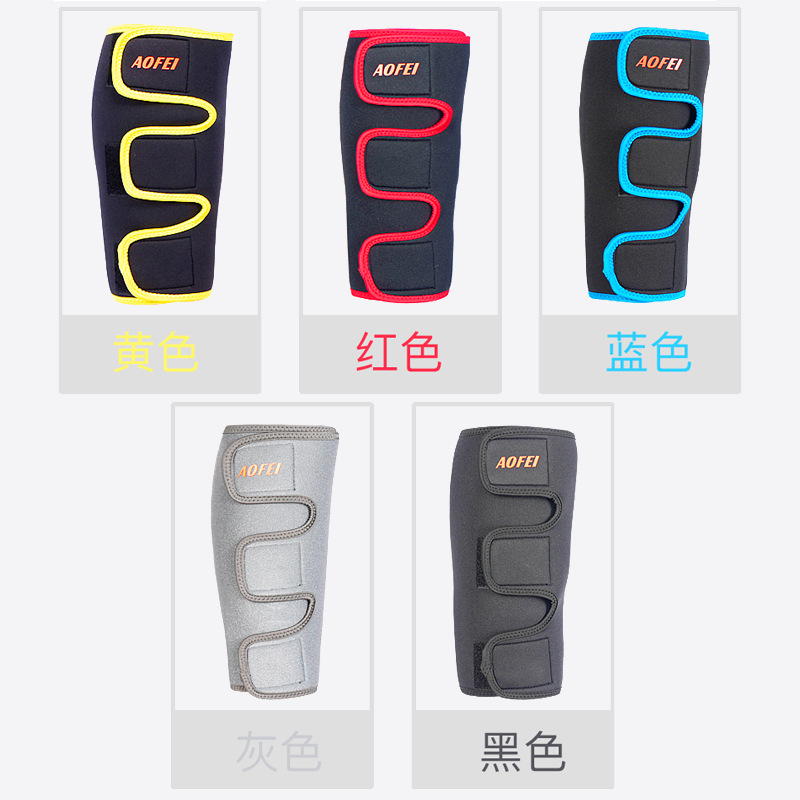 批发运动护小腿塑腿带篮球跑步户外护具绑带护腿袜尼龙压力束腿