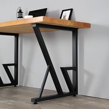 跨境金属家具腿乡村装饰桌脚重型DIY 家具电脑书桌写字台办公桌架