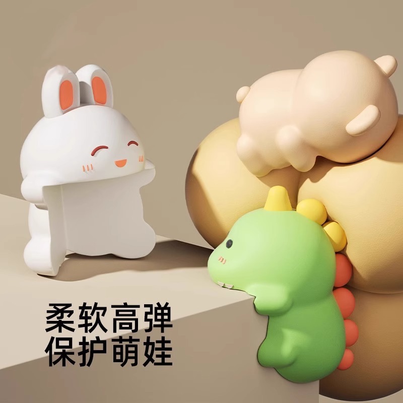 Anti-Collision Corner Protector, Table Corner Soft Edge, Kidsren's Anti-Collision Strip, Cartoon Anti-Collision Sticker, Baby Protective Cover, Window Right Angle Sticker