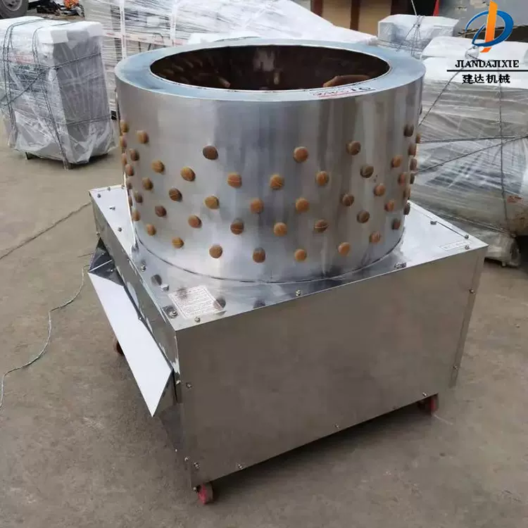 鸡鸭鹅电动拔毛器 不锈钢立式鸡鸭打毛机 全自动家禽脱毛机TM-50