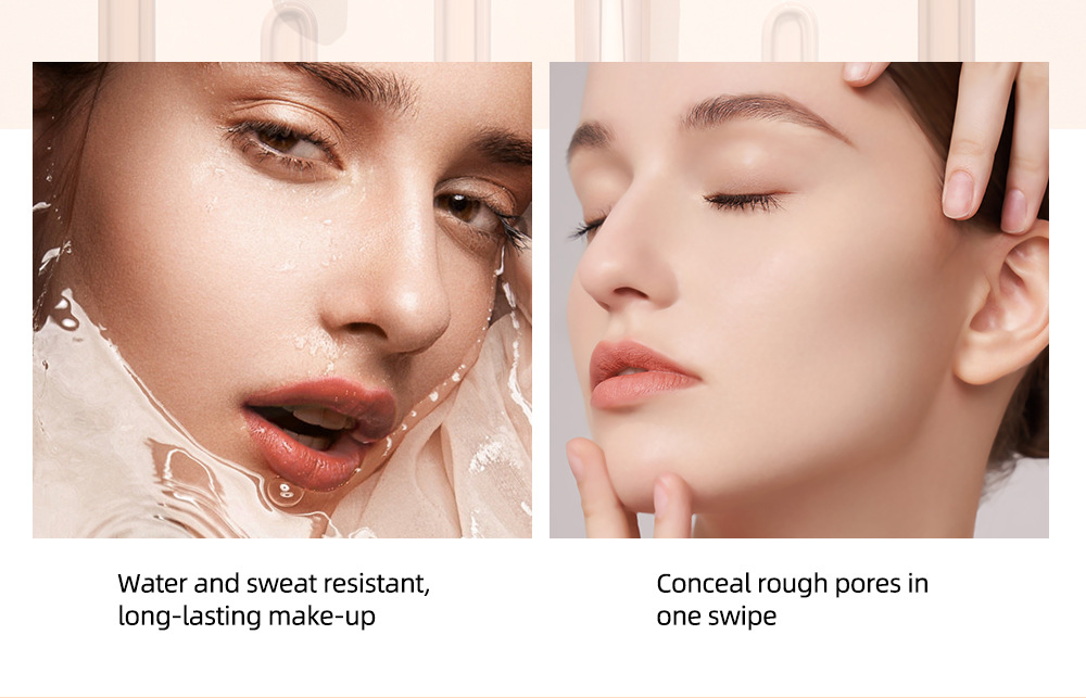 Carina QiBest – correcteur à coussin d'air, liquide mat, couvre les Pores invisibles, crème de fond de teint hydratante naturelle_voghion.com