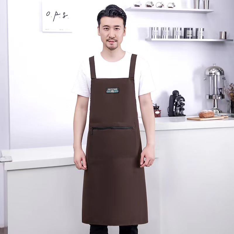 6271 확장 방수 앞치마 [다크 브라운]]