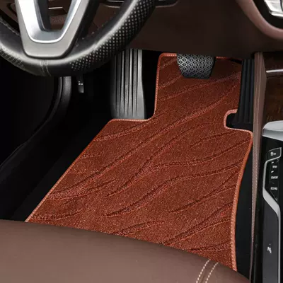 Ayaqaltılar (Kovriklər): Upper Floor Mats, Suede Starry Sky - upper-level-main-driver-brown-starry-sky-blanket