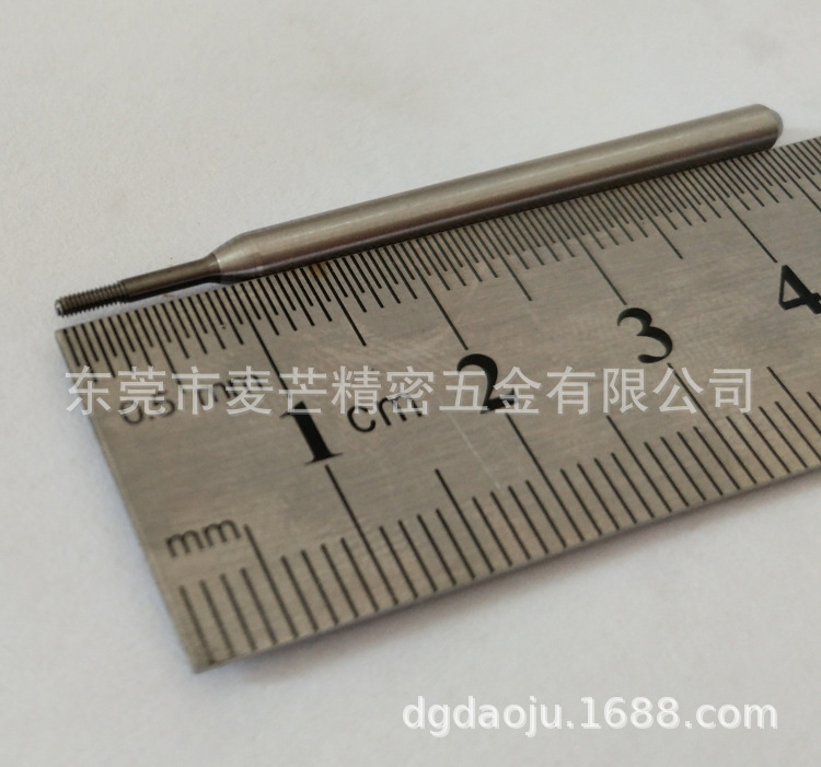 M1.2X0.25X45LX0.5B丝攻-超短导向不锈钢钨钢丝攻
