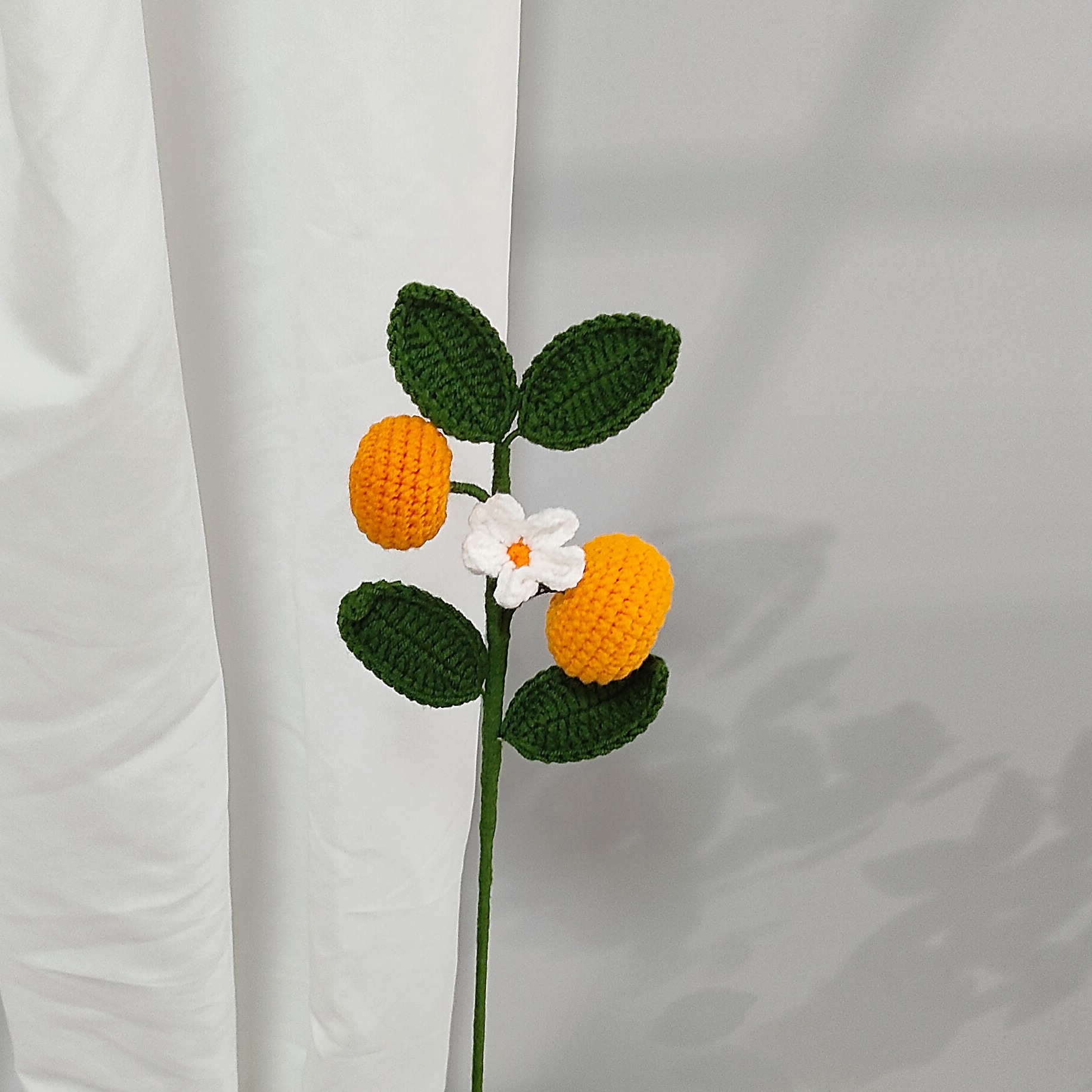 Casual, Elegant, Lady Style Casual Elegant Lady Flower Yarn Crochet Flowers Artificial Flowers