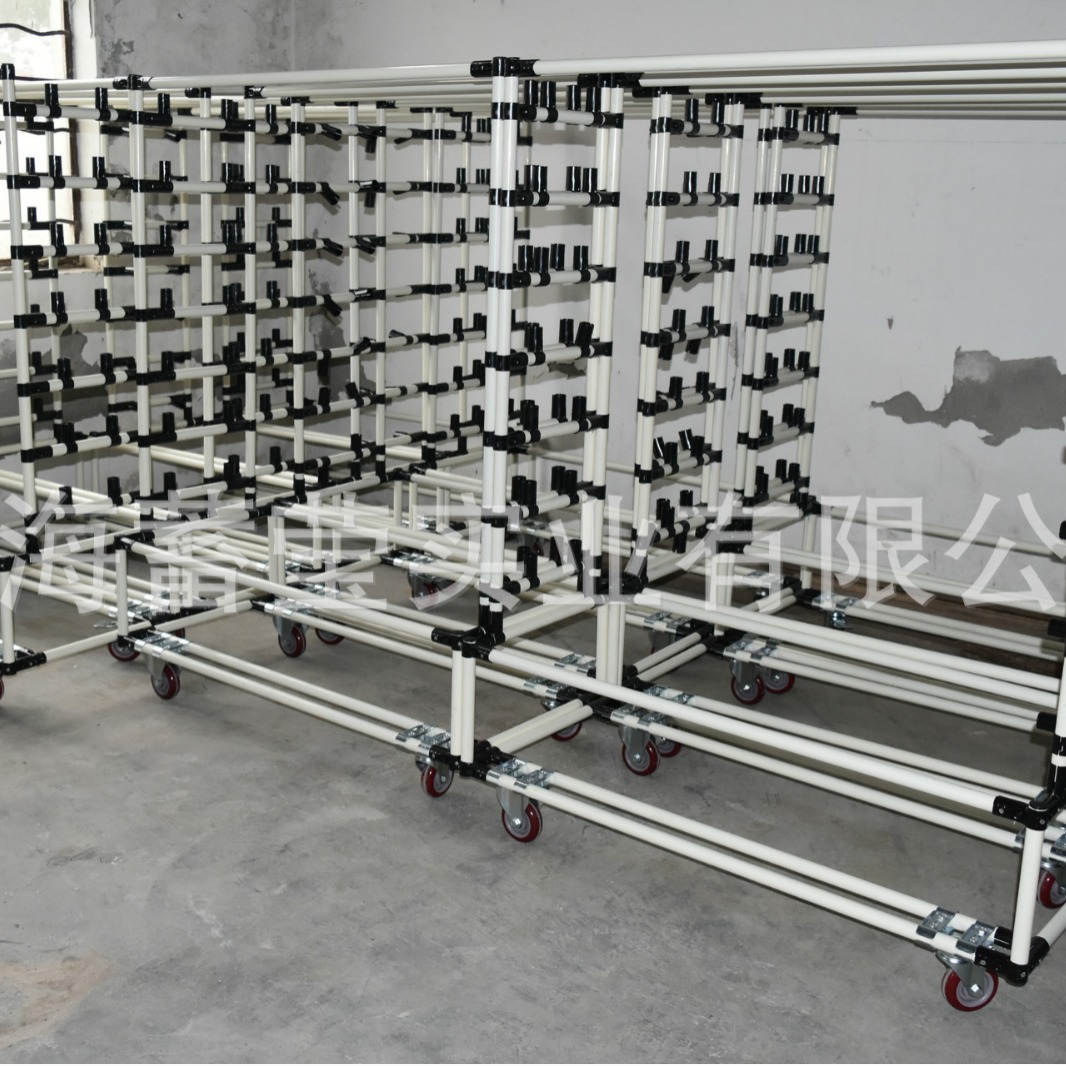 厂家供应  第二代  覆塑管  线棒  精益管  复合管推车