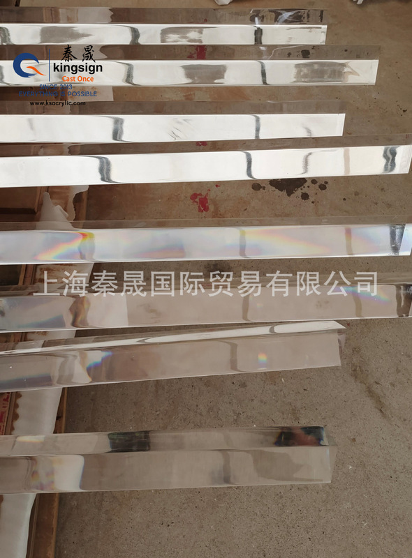 Acrylic High Permeability Cast Triangle Rod Extra Long Triangle Rod Made of Acrylic