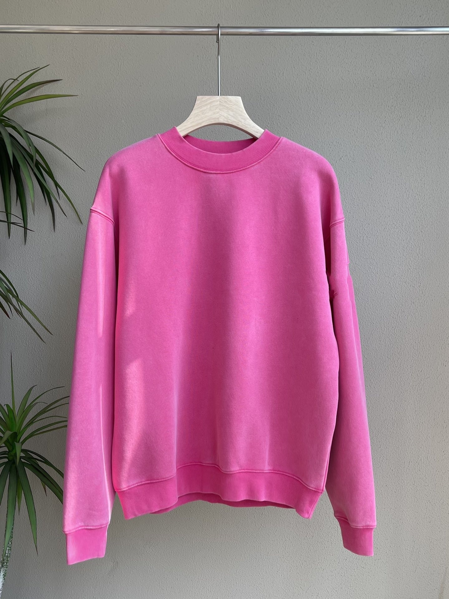 Suéter de lana 23SS en otoño e invierno pareja de invierno y cacho de camisa gruesa para hombre