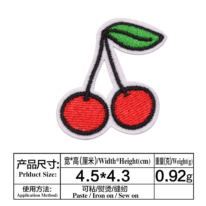 Nuevo personalizado autoadhesivo pegatinas de tela moda Rosa mariposa autoadhesivo bordado parche pegatinas ropa pegatinas