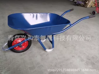 厂家定制手推车65L独轮手推车手推斗车花园拖车WB6200