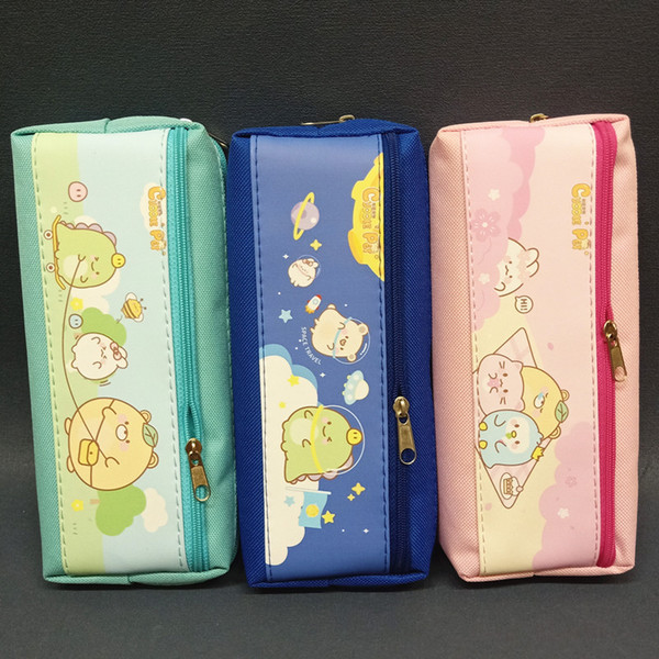 Children's double-layer cartoon pencil case