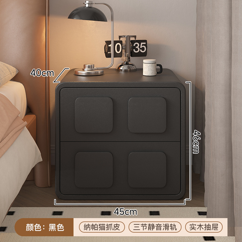 Cabina de cabecera de madera maciza dormitorio simple casera de almacenamiento junto a la cama moderna creativa gabinete de combinación libre sala de estar armario de almacenamiento