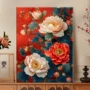数字手工减压填充油画