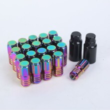 厂家汽车配件轮毂螺丝轮毂螺母螺帽N103-WHEEL NUT19HEX静音