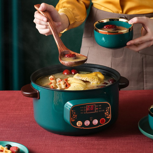 [Selected] Multifunctional electric cooking pot, small student dormitory noodle cooking, mini hot pot, household electric cooking pot all in one