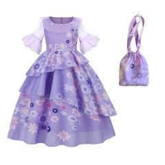 Foreign trade little girl magic full house princess dress girl cosplay costume children lace party dress