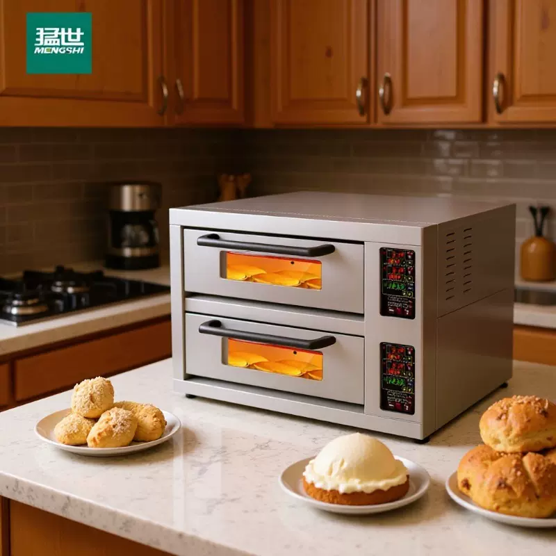 猛世电烤箱商用大型面包烤炉多功能全自动大容量蛋糕披萨烘焙烤箱