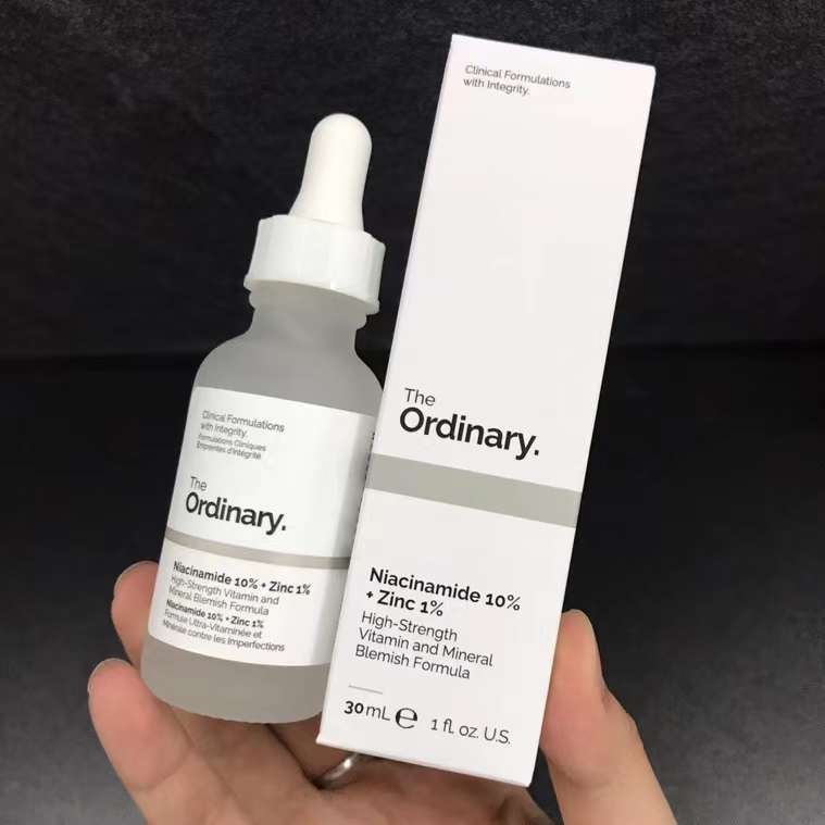 the ordinary 10%烟酰胺+1%锌精华提亮肤色原液身体面部30ml 批发