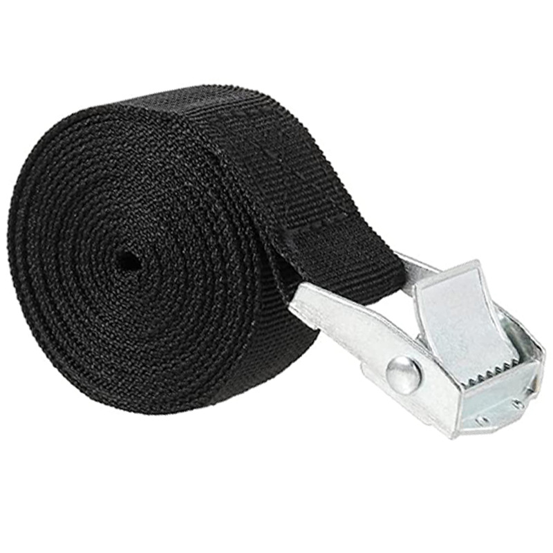 Correa resistente del cargo del coche de la correa del tensor de la hebilla de la aleación del cinc, tablero de tarjeta de la logística, correa de la fijación de la bicicleta