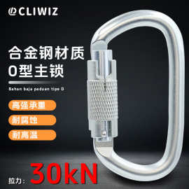 CLIWIZ 合金钢O型30kN攀岩主锁