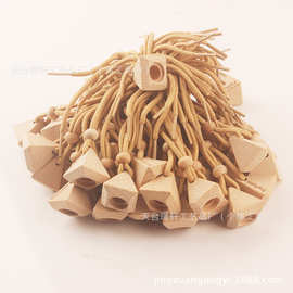 香水瓶花露水挥发木盖榉木盖子精油瓶室内香薰木盖三角盖汽车用品