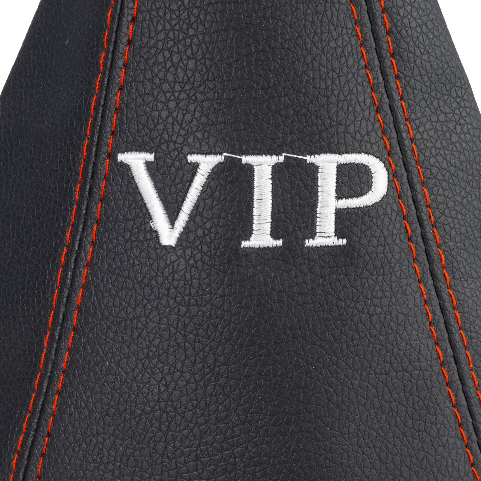 Suitable for universal car models, VIP embroidered gear shift dust cover, leather gear shift lever protective cover accessories