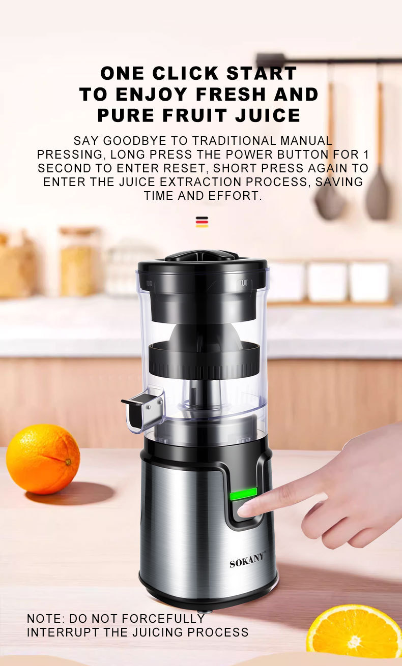 Multifunctional Electric Citrus Juicer, 350ML Household Orange & Lemon Squeezer_voghion.com
