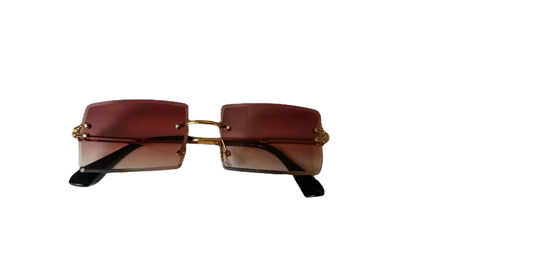 골드 프레임 차 레드