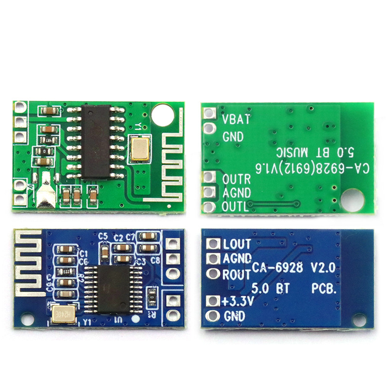 CA-6928 5V蓝牙音频功放模块5.0BT蓝牙接收器3.3-6V信号强远距离