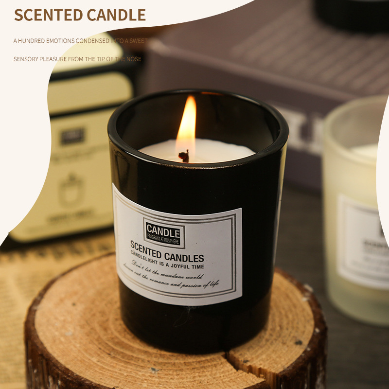 Aromatherapy Candle, Soothing Aids Sleep, Home Use, Long-lasting, Niche High-end Gift Box, Bedroom Aroma Essential Oil
