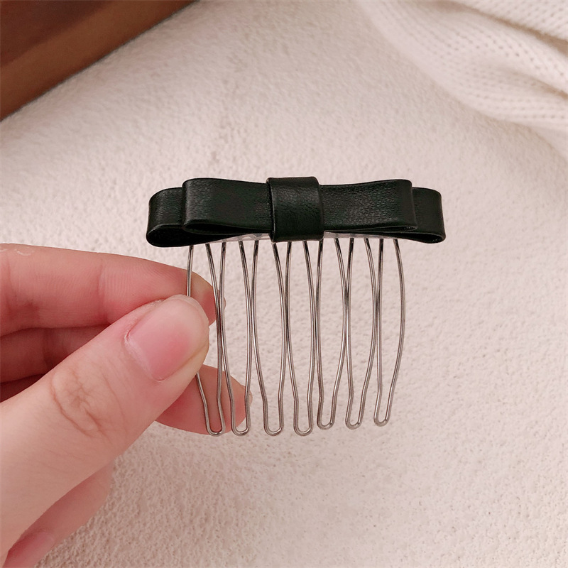 Arco peine insertar cabeza princesa peinada al revés clip de pelo para mujeres 2024 nuevo toque de cabello