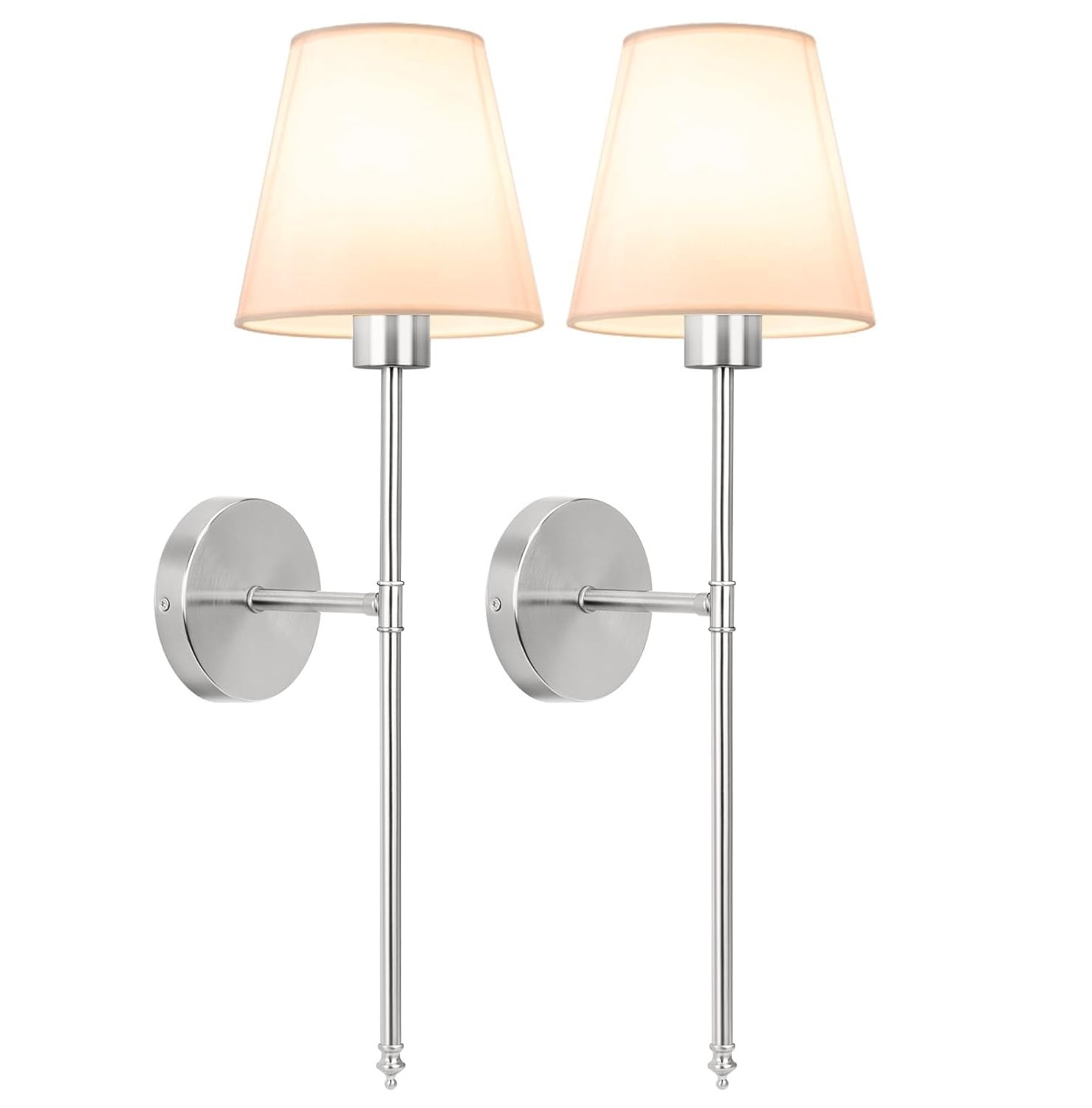 Lámpara de Pared de Ambiente LED de Hierro y Tela, Inalámbrico con Control Remoto y RGB image 10