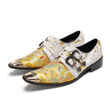 2025商务休闲鞋男欧美夏季复古潮流外贸大码跨境皮鞋男男士真皮鞋